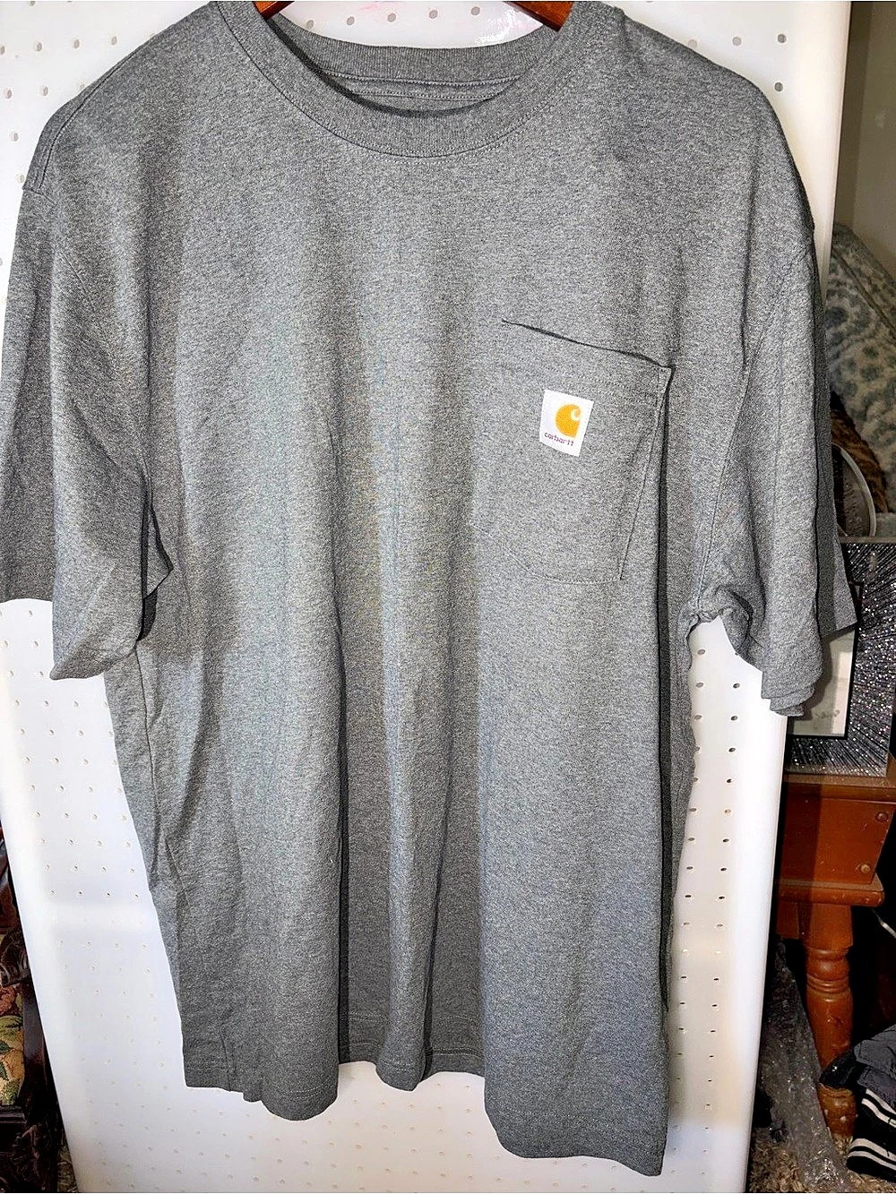 Carhartt K87 Loose Fit Heavyweight Short-Sleeve Pocket T-Shirt Pocket T-Shirt